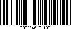 Código de barras (EAN, GTIN, SKU, ISBN): '7893946171193'