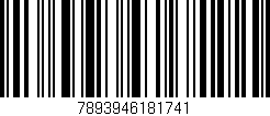 Código de barras (EAN, GTIN, SKU, ISBN): '7893946181741'