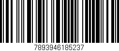 Código de barras (EAN, GTIN, SKU, ISBN): '7893946185237'