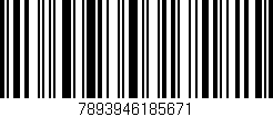 Código de barras (EAN, GTIN, SKU, ISBN): '7893946185671'