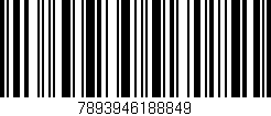 Código de barras (EAN, GTIN, SKU, ISBN): '7893946188849'