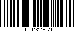 Código de barras (EAN, GTIN, SKU, ISBN): '7893946215774'