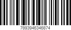 Código de barras (EAN, GTIN, SKU, ISBN): '7893946346874'