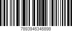 Código de barras (EAN, GTIN, SKU, ISBN): '7893946346898'