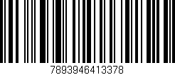 Código de barras (EAN, GTIN, SKU, ISBN): '7893946413378'