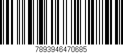 Código de barras (EAN, GTIN, SKU, ISBN): '7893946470685'