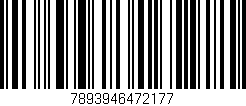 Código de barras (EAN, GTIN, SKU, ISBN): '7893946472177'