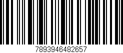 Código de barras (EAN, GTIN, SKU, ISBN): '7893946482657'