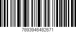 Código de barras (EAN, GTIN, SKU, ISBN): '7893946482671'