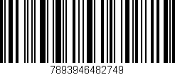 Código de barras (EAN, GTIN, SKU, ISBN): '7893946482749'