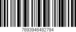 Código de barras (EAN, GTIN, SKU, ISBN): '7893946482794'