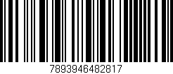 Código de barras (EAN, GTIN, SKU, ISBN): '7893946482817'