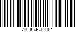 Código de barras (EAN, GTIN, SKU, ISBN): '7893946483081'