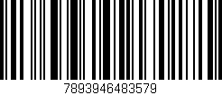 Código de barras (EAN, GTIN, SKU, ISBN): '7893946483579'