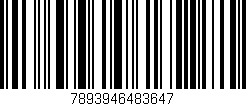 Código de barras (EAN, GTIN, SKU, ISBN): '7893946483647'