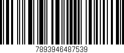 Código de barras (EAN, GTIN, SKU, ISBN): '7893946487539'
