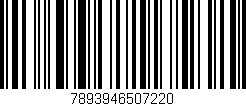 Código de barras (EAN, GTIN, SKU, ISBN): '7893946507220'