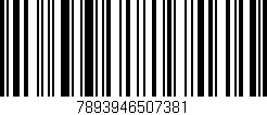 Código de barras (EAN, GTIN, SKU, ISBN): '7893946507381'