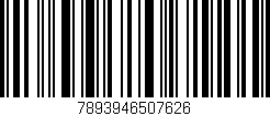 Código de barras (EAN, GTIN, SKU, ISBN): '7893946507626'