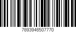 Código de barras (EAN, GTIN, SKU, ISBN): '7893946507770'