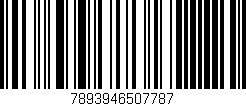 Código de barras (EAN, GTIN, SKU, ISBN): '7893946507787'