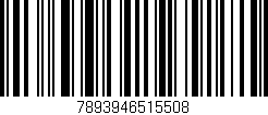 Código de barras (EAN, GTIN, SKU, ISBN): '7893946515508'