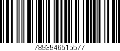 Código de barras (EAN, GTIN, SKU, ISBN): '7893946515577'