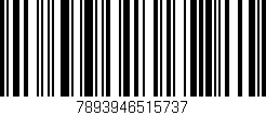 Código de barras (EAN, GTIN, SKU, ISBN): '7893946515737'
