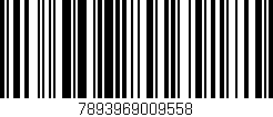 Código de barras (EAN, GTIN, SKU, ISBN): '7893969009558'