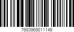 Código de barras (EAN, GTIN, SKU, ISBN): '7893969011148'