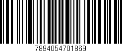 Código de barras (EAN, GTIN, SKU, ISBN): '7894054701869'