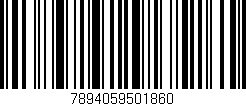 Código de barras (EAN, GTIN, SKU, ISBN): '7894059501860'
