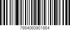 Código de barras (EAN, GTIN, SKU, ISBN): '7894060901864'