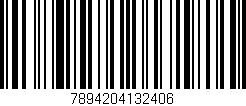 Código de barras (EAN, GTIN, SKU, ISBN): '7894204132406'