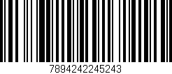 Código de barras (EAN, GTIN, SKU, ISBN): '7894242245243'