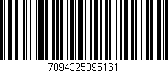 Código de barras (EAN, GTIN, SKU, ISBN): '7894325095161'