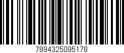 Código de barras (EAN, GTIN, SKU, ISBN): '7894325095178'