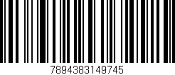 Código de barras (EAN, GTIN, SKU, ISBN): '7894383149745'