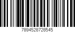 Código de barras (EAN, GTIN, SKU, ISBN): '7894528728545'