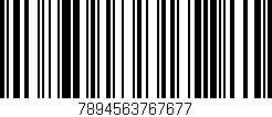 Código de barras (EAN, GTIN, SKU, ISBN): '7894563767677'