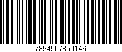 Código de barras (EAN, GTIN, SKU, ISBN): '7894567850146'