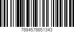 Código de barras (EAN, GTIN, SKU, ISBN): '7894578651343'