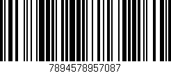 Código de barras (EAN, GTIN, SKU, ISBN): '7894578957087'