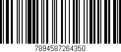 Código de barras (EAN, GTIN, SKU, ISBN): '7894587264350'