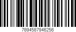Código de barras (EAN, GTIN, SKU, ISBN): '7894587946256'