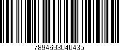Código de barras (EAN, GTIN, SKU, ISBN): '7894693040435'