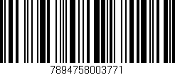 Código de barras (EAN, GTIN, SKU, ISBN): '7894758003771'