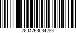 Código de barras (EAN, GTIN, SKU, ISBN): '7894758084268'