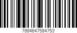 Código de barras (EAN, GTIN, SKU, ISBN): '7894847594753'