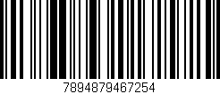 Código de barras (EAN, GTIN, SKU, ISBN): '7894879467254'
